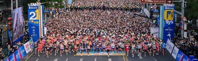 B体育-15000名跑者燃动浦东！2026上海半马：许双双四夺国内冠军并刷新PB